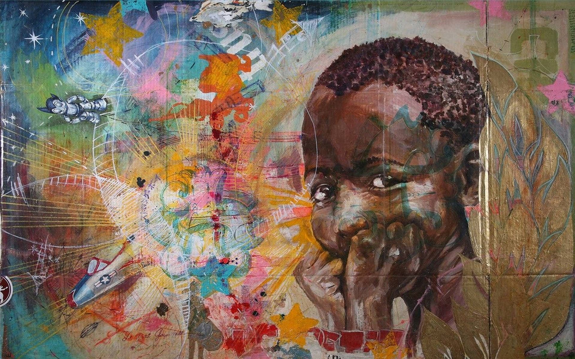 African graffiti art